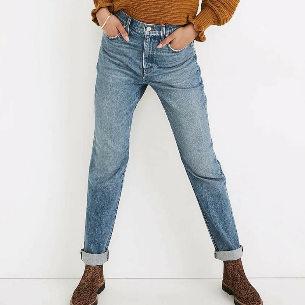 Madewell The High Rise Slim Boyjean Tencel Denim Edition Jeans 32 Tall